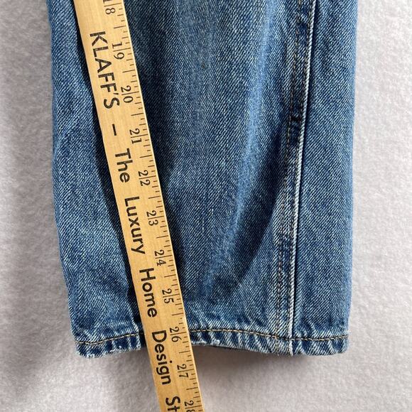 OLD NAVY Overalls Womens 4 Carpenter Denim Bib Utility Cotton Blue - Picture 14 of 16